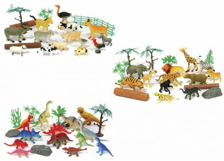Игровой набор Boley "в мире животных", 20 предметов
