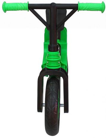 Беговел Rt Hobby bike Magestic 10" зелено-черный двухколёсный