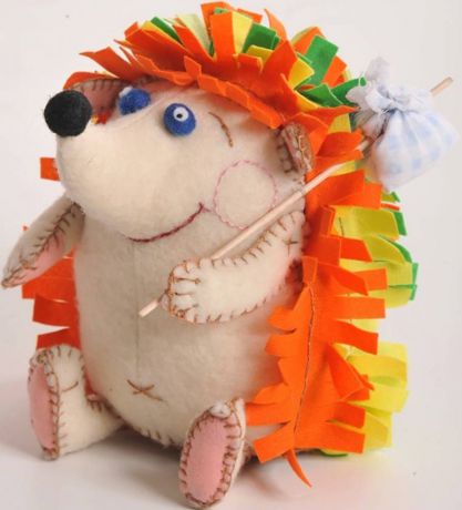 Набор для создания игрушки Перловка Счастливый Ёжик от 6 лет пфзд-1005