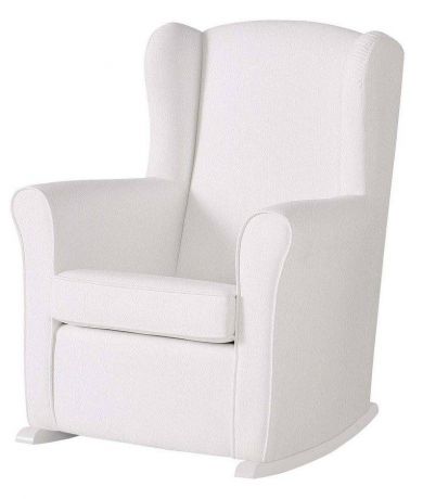 Кресло-качалка Micuna Wing Nanny (white/white искусственная кожа)