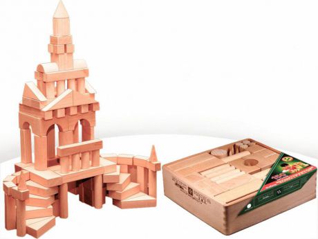 Деревянный конструктор престиж-игрушка к2701 150 элементов