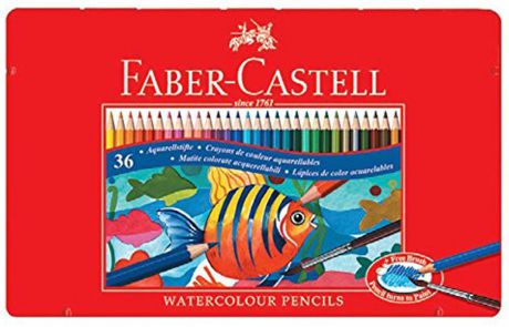 Набор цветных карандашей Faber-Castell "Рыбки" 36 шт 115931
