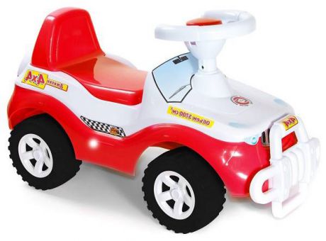 Каталка-машинка R-Toys Джипик Джипик от 8 месяцев красный пластик на колесах