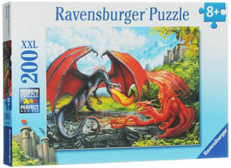 Пазл Ravensburger Битва драконов 200 элементов