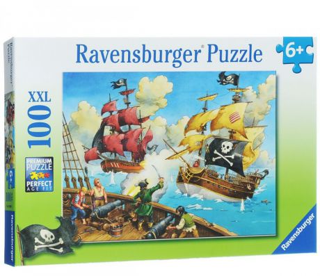 Пазл Ravensburger Битва пиратов 100 элементов