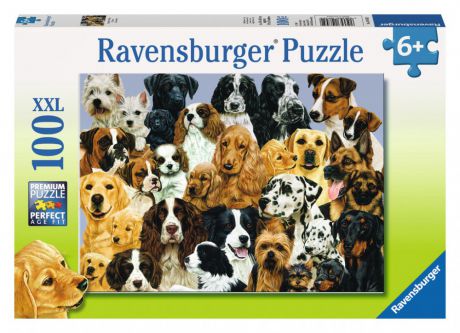 Пазл Ravensburger Парад собак 100 элементов