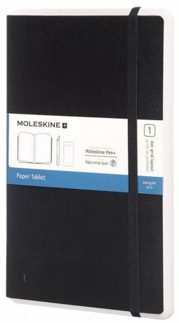 Блокнот Moleskine Paper Tablet ptnl34hbk01 Large 130х210 мм 88 листов