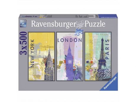 Пазл Ravensburger Путешествие по миру 3 1500 элементов