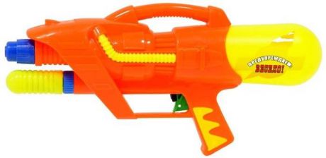 Водный пистолет Тилибом с помпой для мальчика оранжевый