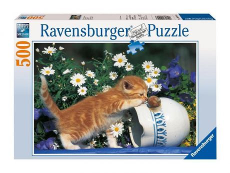 Пазл Ravensburger Любопытный котенок 500 элементов