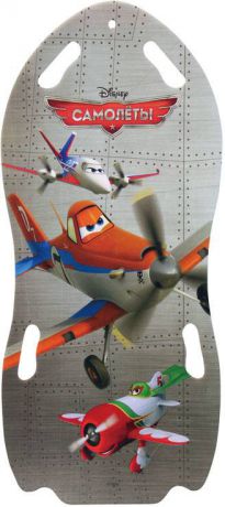 Ледянка 1toy Самолеты (для двоих) т56366 разноцветный рисунок до 150 кг пластик