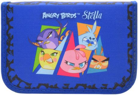 Пенал на одно отделение Action! Stella by Angry Birds sa-apc4201/1 в ассортименте