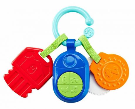 Игрушка-прорезыватель Fisher Price Ключики музыкальная разноцветный с рождения