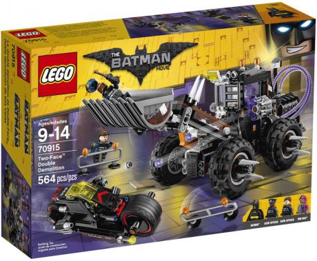 Конструктор Lego Фильм: Бэтмен - Разрушительное нападение Двуликого 564 элемента 70915