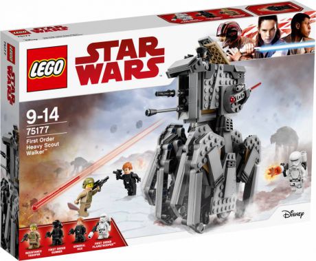 Конструктор Lego Star Wars Тяжелый разведывательный шагоход Первого Ордена 554 элемента 75177