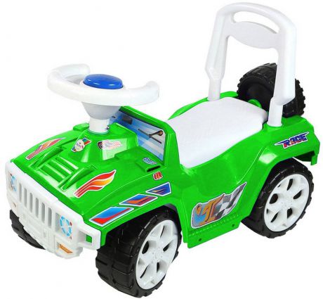 Каталка-машинка Rich Toys Race Mini Formula 1 ОР419к от 10 месяцев зеленый пластик на колесах
