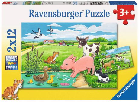 Пазл Ravensburger Детки фермерских животных 24 элемента 075775