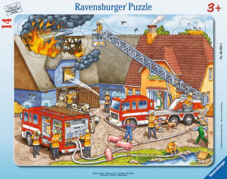 Пазл Ravensburger Борьба с огнем 6092 14 элементов