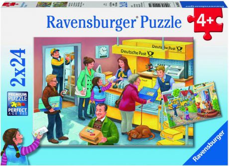 Пазл Ravensburger Работающая почта 48 элементов 09023