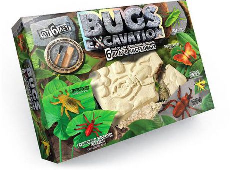 Набор для проведения раскопок данко-тойс "Bugs Excavation - Насекомые (жуки и пауки)"