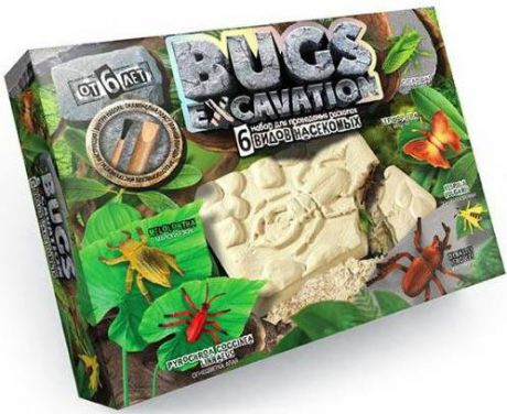 Набор для раскопок данко-тойс Bugs Excavation. Насекомые (жуки и пауки) 6134