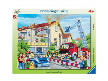 Пазл Ravensburger «Пожарные спешат на помощь» 39 элементов 06393