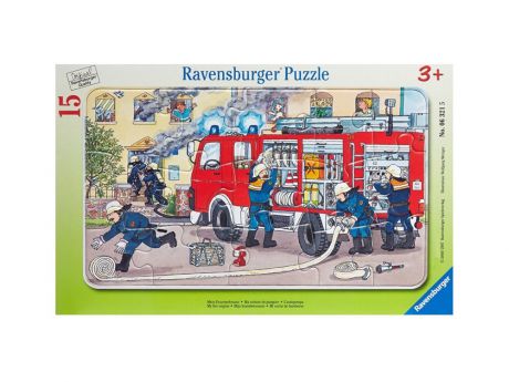 Пазл Ravensburger Пожарная машина 15 элементов