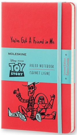 Блокнот Moleskine Toy Story Limited Edition 130х210 мм 120 листов letsqp060