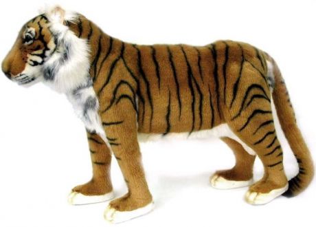 Мягкая игрушка Hansa Тигр тигр рыжий искусственный мех синтепон 60 см 3699