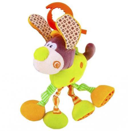 Развивающая игрушка Жирафики Подвеска с вибрацией "Пёсик Том" 93591
