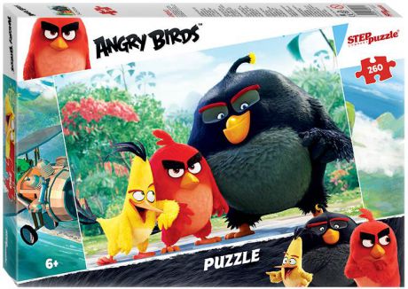 Пазл Step Puzzle Angry Birds 260 элементов 95051
