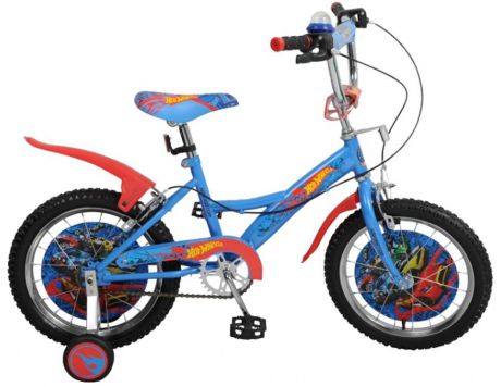 Велосипед Navigator "Hot Wheels" 16" сине-оранжевый двухколёсный
