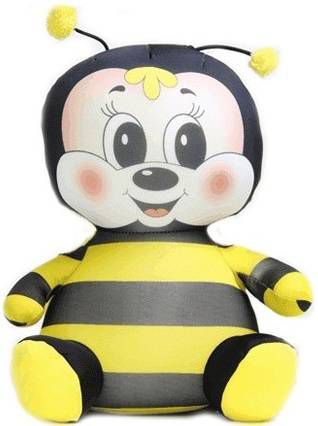 Антистрессовая игрушка Спи Пчелка Майя пчела желтый черный полиэстер полистирол 29 см