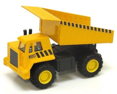 Строительная техника Soma Карьерный грузовик 12 см желтый