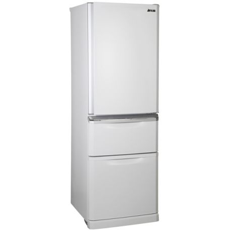Холодильник с нижней морозильной камерой Mitsubishi Electric MR-CR46G-PWH-R