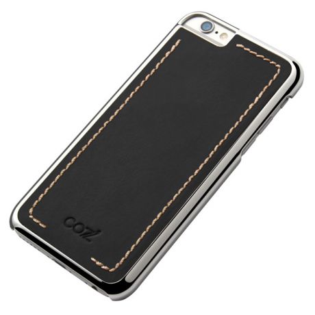 Чехол для iPhone Cozistyle для iPhone 6s черный/серебряный (CLCC6010)