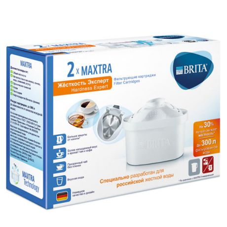 Картридж к фильтру для очистки воды Brita Maxtra Hardness Expert Pack 2