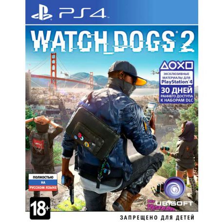 Видеоигра для PS4 . Watch Dogs 2