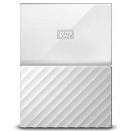 Внешний жесткий диск 2.5" WD My Passport 1Tb White (WDBBEX0010BWT-EEUE)