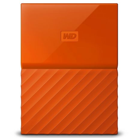 Внешний жесткий диск 2.5" WD My Passport 1Tb Orange (WDBBEX0010BOR-EEUE)