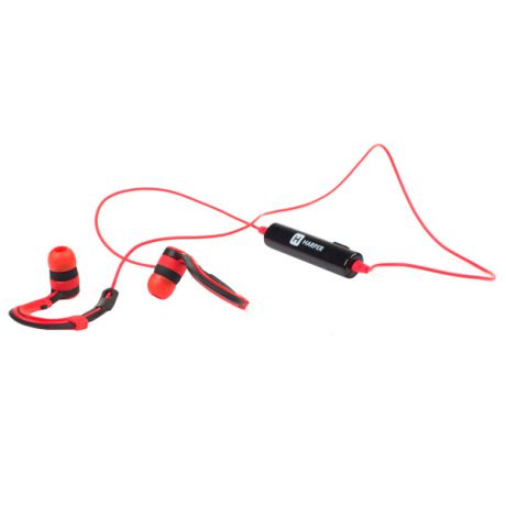 Спортивные наушники Bluetooth Harper HB-109 Red