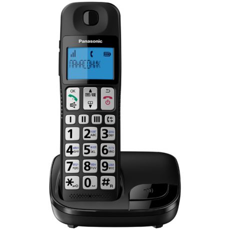 Телефон DECT Panasonic KX-TGE110RUB