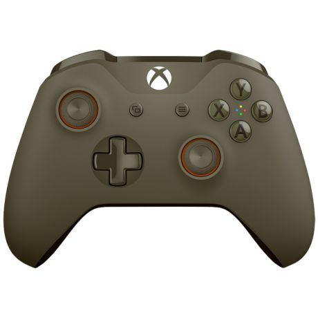 Аксессуар для игровой консоли Microsoft беспроводной геймпад Green/Orange (WL3-00036)