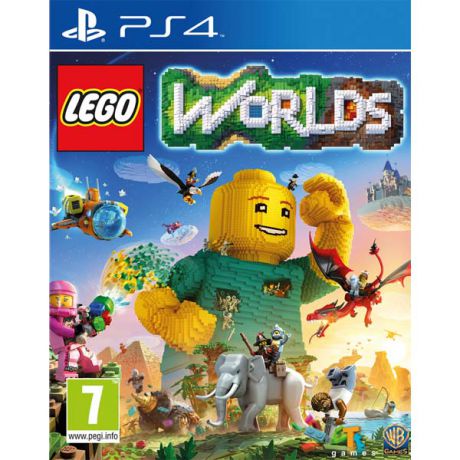 Видеоигра для PS4 . LEGO Worlds
