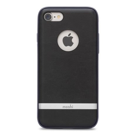 Чехол для iPhone Moshi для iPhone 7 Napa Charcoal Black (99MO088003)