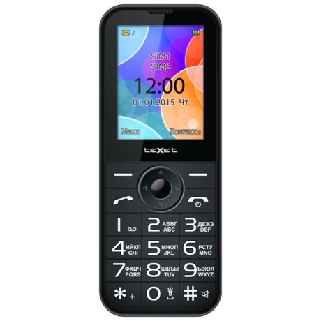 Мобильный телефон teXet TM-B330 антрацит