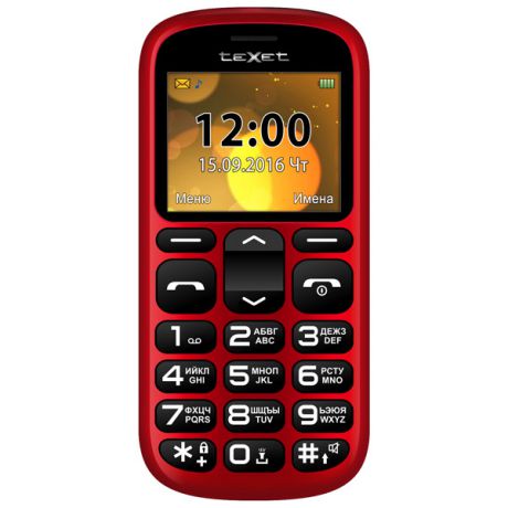 Мобильный телефон teXet TM-B306 Red