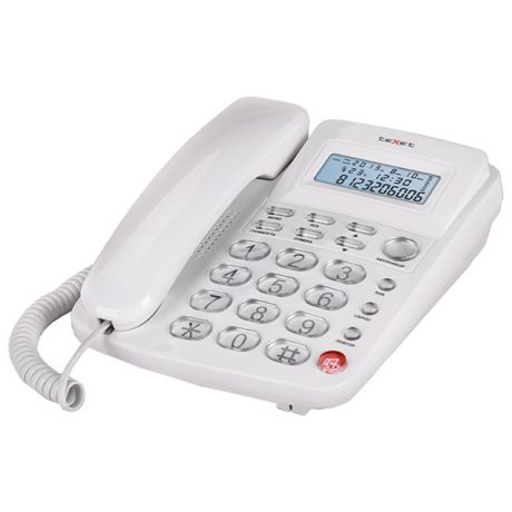 Телефон проводной teXet TX-250
