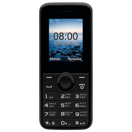 Мобильный телефон Philips E106 Black