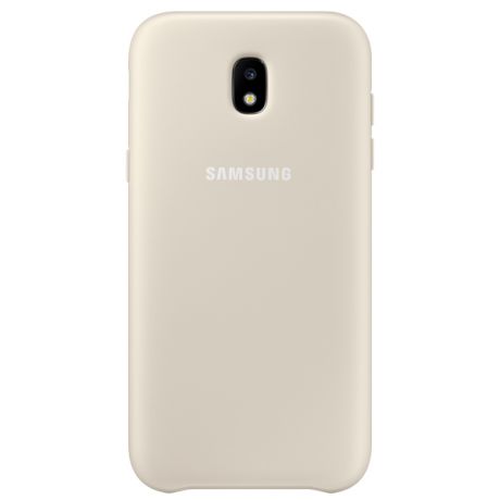 Чехол для сотового телефона Samsung Galaxy J3 (2017) Dual Layer Gold (EF-PJ330CFEGRU)